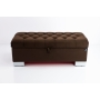 Tufted Storage Bench